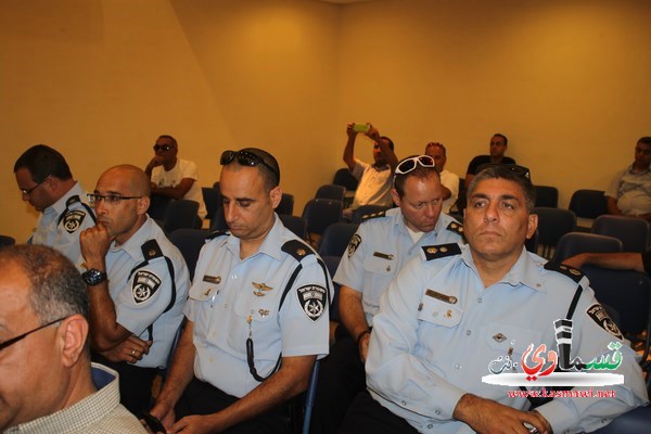 كفرقاسم تحتضن المؤتمر القطري ضد العنف والوزير مئير كوهين :يجب ان نتخطى الفوارق 